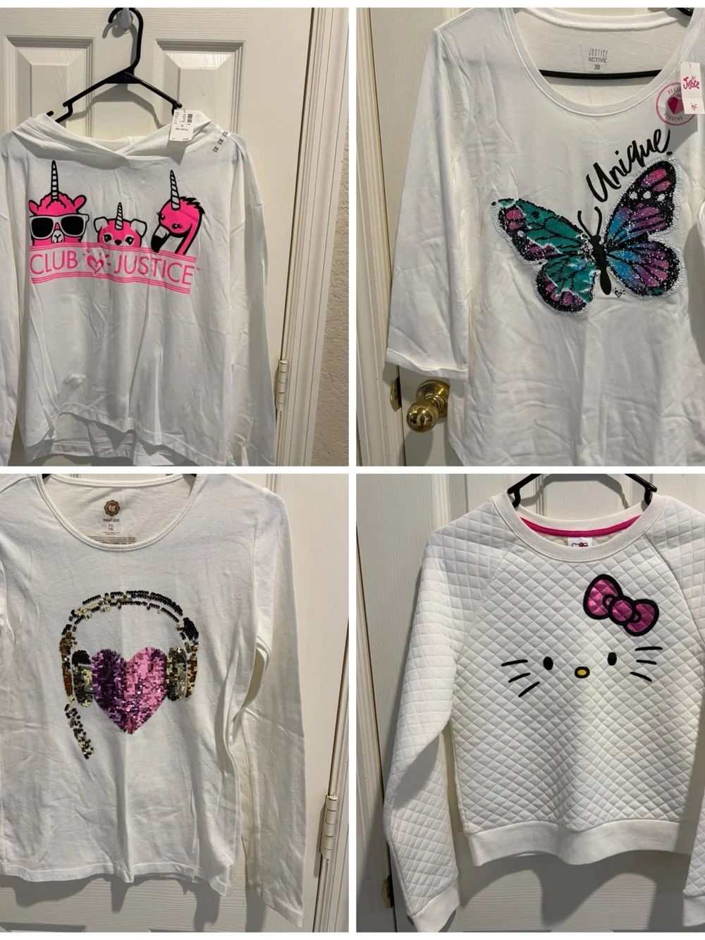 Large lot of Large to XXL Girls clothing Various brands Alot of NWT